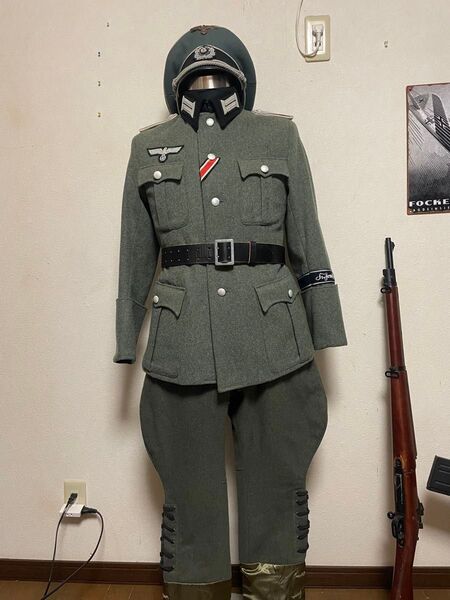 ドイツ軍 m36将校用野戦服 上下セット