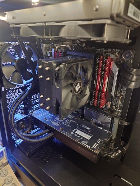 RTX3070ti 簡易水冷240mm
