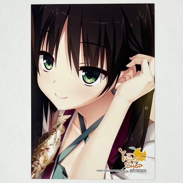 常陸茉子 ブロマイド 千恋*万花 ゆずソフト yuzusoft 千恋万花 l判 ポストカード フォトカード フォトグラフ
