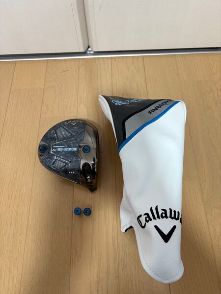 超美品 おまけウェイト付き ai smoke トリプルダイヤモンド 10.5° ヘッドのみ パラダイム スモーク ドライバー 1W