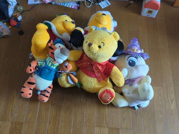 ディズニー くまのプーさん ミスバニー クリスマス まとめ売り ぬいぐるみ