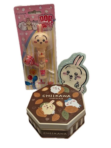 未開封ちいかわうさぎ ポップアップス※6/13発送※箱の隙間に缶とジッパー袋のおまけ入り