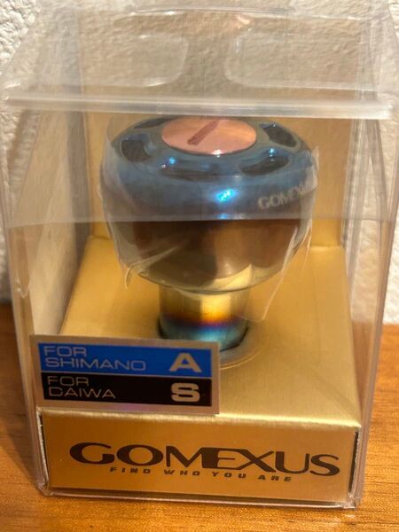 ①新品未開封 ゴメクサス T30 ハンドルノブ Type A/Type S チタン製 30mm オーロラピンク GOMEXUS