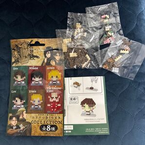 進撃の巨人 ナノブロック nanoblock エレン・イェーガー グッズ ユニバ USJ ユニバーサル・スタジオ・ジャパン