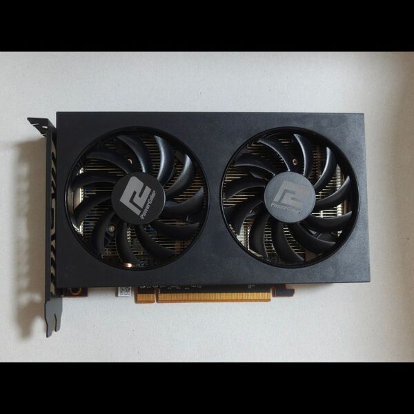 【美品】【値下げ交渉不可】グラフィックボードAMD RADEON rx6500xt 4GB powercolor fighter