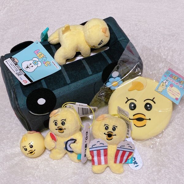 新品 きみまろ んぽちゃむ 救出ぬいぐるみティッシュケース シリコンポーチ セリフ付マスコット