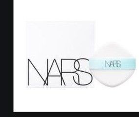 ノベルティ NARS 2025 クッションパフ ライトブルー ライトリフレクティングセラムクッションファンデーション