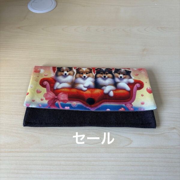 ★シェルティ ハンドメイド マルチケース 2