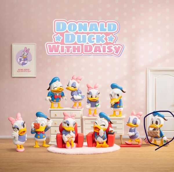 52TOYS BLINDBOX Donald Duck with Daisy ドナルドダック フィギュア