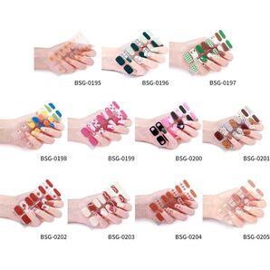 【6種類セット】ネイルシール 手用 ネイルシール マニキュア 貼るだけ