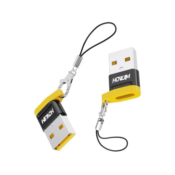 USBType-C変換アダプタ タイプC (メス) to USB2.0 (オス)