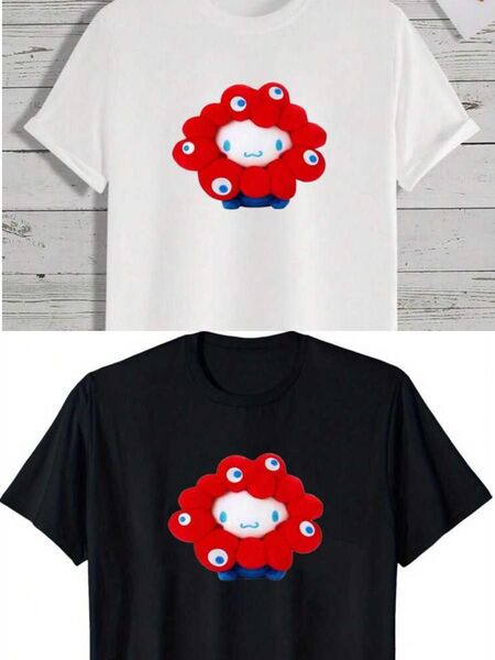 ミャクミャク シナモン Tシャツ ペア 新品 Lサイズ