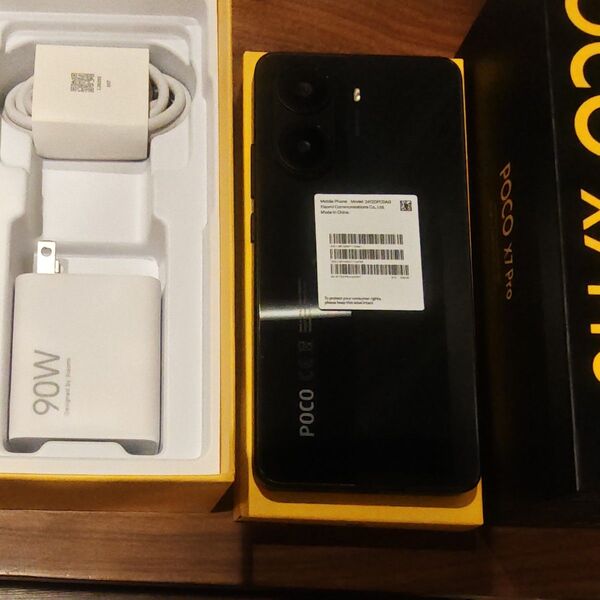 POCO X7 Pro 8GB+256GB モバイル保険がかけやすい安心の日本版です。