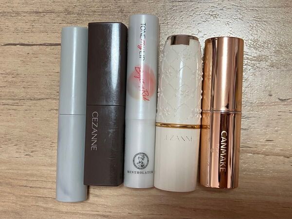 リップ キャンメイク セザンヌ 他 5本セット 中古