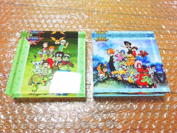 デジモンアドベンチャー 1999-2001 Blu-ray BOX アニメイト 購入特典 アクリルブロック 2個セット