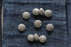 * Silver925：karen silver beads F