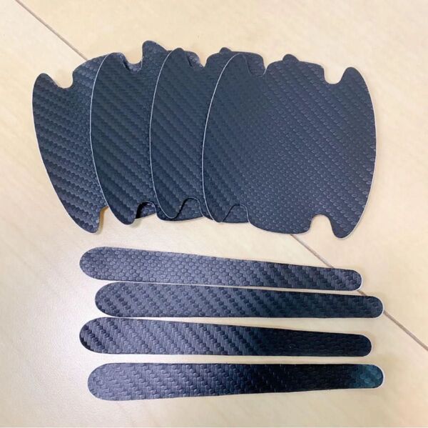 未使用品 ドアハンドルプロテクター 車用 ドアノブカバー 車ドア傷防止ドア保護 保護フィルム 多車種汎用型 車 シール ステッカー