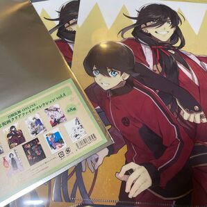 刀剣乱舞 クリアファイル 2枚 一周年記念祝画クリアファイルコレクション vol.4 アニメイト