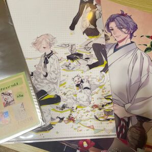 刀剣乱舞 クリアファイル 2枚 一周年記念祝画クリアファイルコレクション vol.4