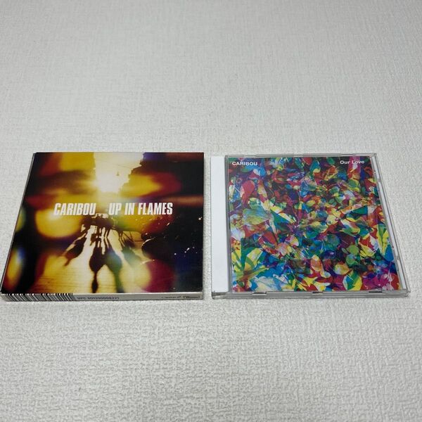 Caribou 『Our Love 』『UP IN FLAMES』中古CD2枚セット