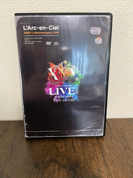 通常盤 ラルク アン シエル 3DVD/LArc〜en〜Ciel 30th LAnniversary LIVE 24/3/27発売