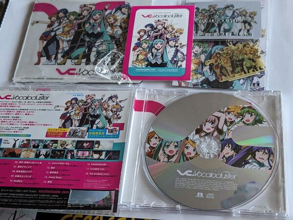 美品 EXIT TUNES PRESENTS Vocalocluster (ボカロクラスタ) feat. 初音ミク 特典4点 CD