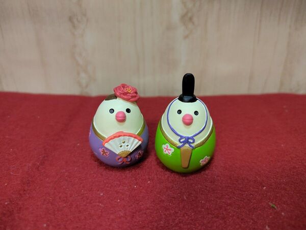 デコレ コンコンブル 文鳥雛 ひな人形