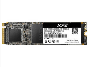 新品 ADATA ASX6000LNP-512GT-C XPG SX6000 Lite M.2 PCIe Gen3x4 SSD 512GB