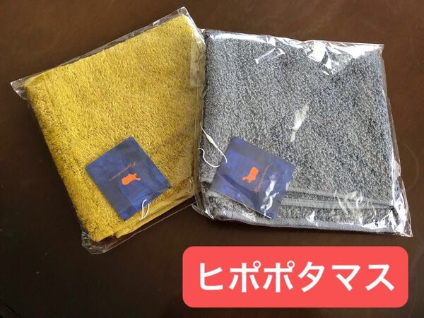 ヒポポタマス ウォッシュタオル 2枚セット 新品
