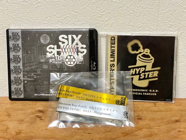 ヒプノシスマイク 5thライブ「SIX SHOTS UNTIL THE DOME」Blu-ray(銀テープ付き)&会員限定CD