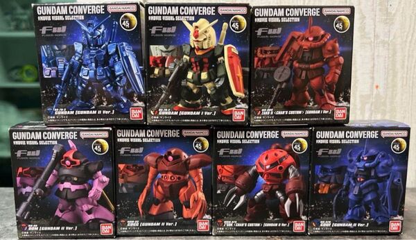 ガンダムコンバージ 45周年限定 コンプセット