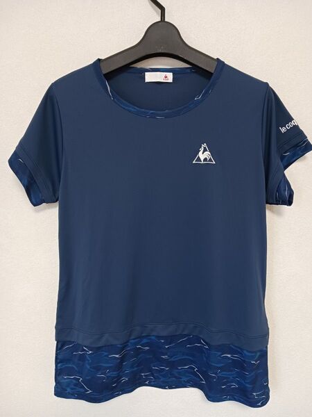 【美品】le coq ルコック Mサイズ 半袖 Tシャツ カットソー