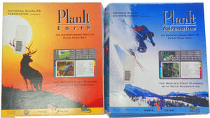 新古品 英語ソフト2つセット PlanIt Earth/Adventure DOS Win3.1 