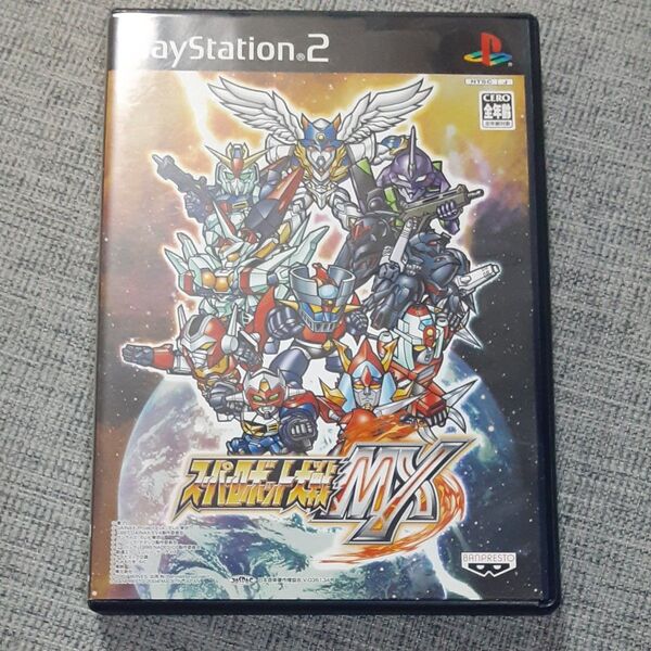 PS2ソフト スーパーロボット大戦MX プレイステーション2