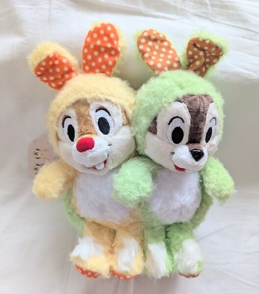 未使用タグ付き☆ディズニーストア限定イースター チップとデールぬいぐるみ☆