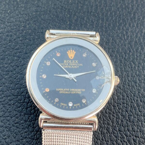 ROLEX 腕時計 デイトジャスト 風防割れ ジャンク