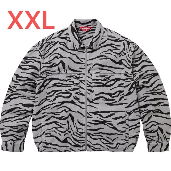Supreme Moleskin Work Jacket Zebra XXL