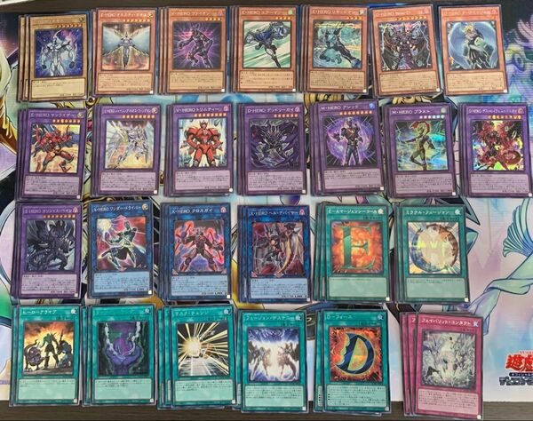 HERO デッキパーツ シークレット シク統一 デッキ パーツ 遊戯王