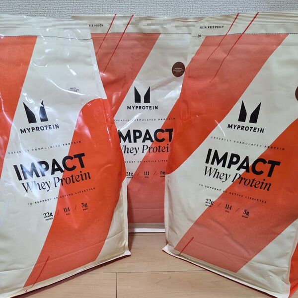 マイプロテイン IMPACTWHEY 2.5kg x 3 7.5kg ホワイトチョコレート ナチュラルチョコレート アイスラテ
