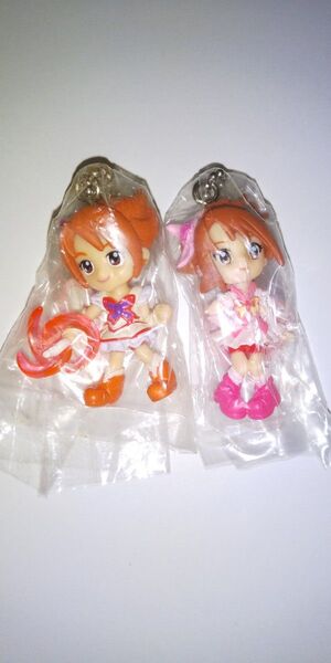 プリキュア5GOGO! キュアルージュ フィギュア キーホルダー ガチャ