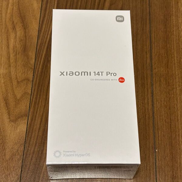新品未開封 国内正規品 Xiaomi 14T Pro 12GB/256GB チタンブラック MZB0HHKJP