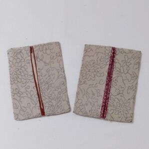 ハンドメイド ポケットティッシュケース 2個セット和柄