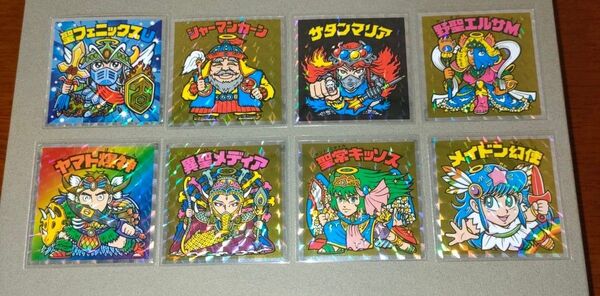 ヘッドだらけのビックリマンチョコ 8枚