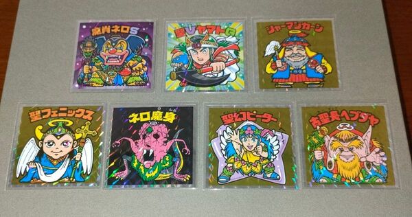 ヘッドだらけのビックリマンチョコ 7枚