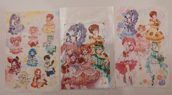 マクロスΔ ×HANA・BIYORIマクロスデルタ ハナビヨリ はなびより スタンプラリー花景の湯特典 ポストカード