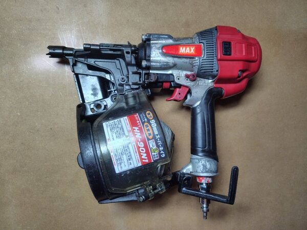 MAX HN-90N1 高圧 90mm スーパーネイラ 釘打ち機 釘打 マックス