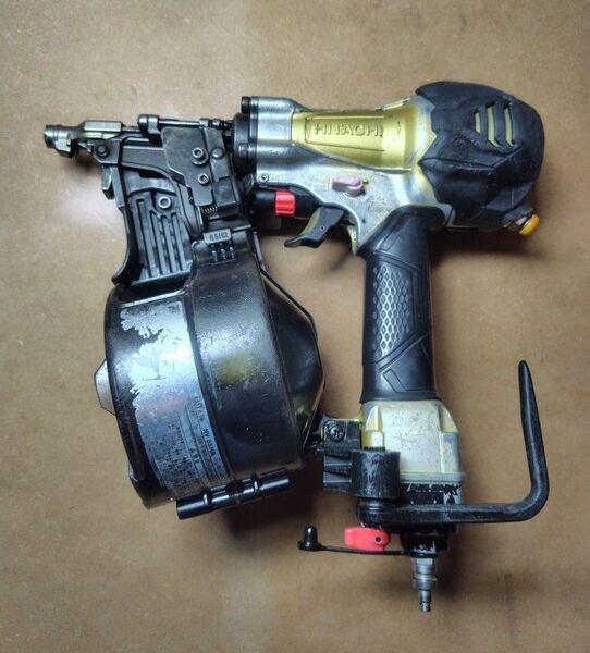 日立工機 高圧 エア 釘打 NV65HR ハイコーキ 釘打ち機