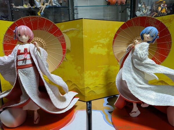Re:ゼロから始める異世界生活 -白無垢- 1/7 完成品フィギュア レム ラム 2体セット