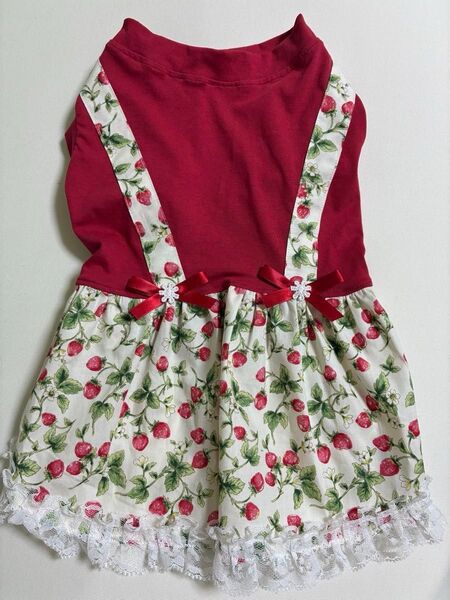 犬服 ワンピース ハンドメイド 値下げ