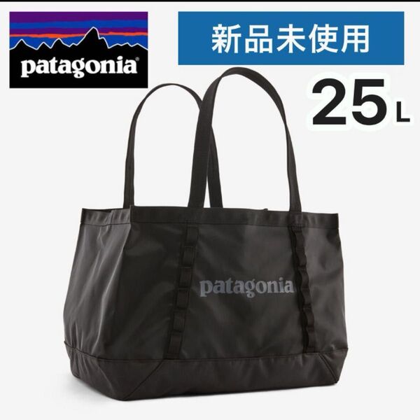 ブラックホール パタゴニア トート 25L Black